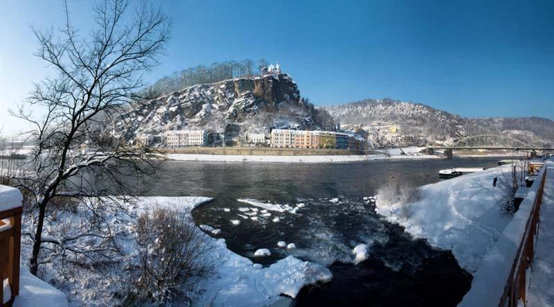 Klostrmanka - Děčín, Letná Appartamento Esterno foto
