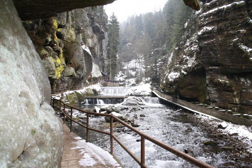 Klostrmanka - Děčín, Letná Appartamento Esterno foto